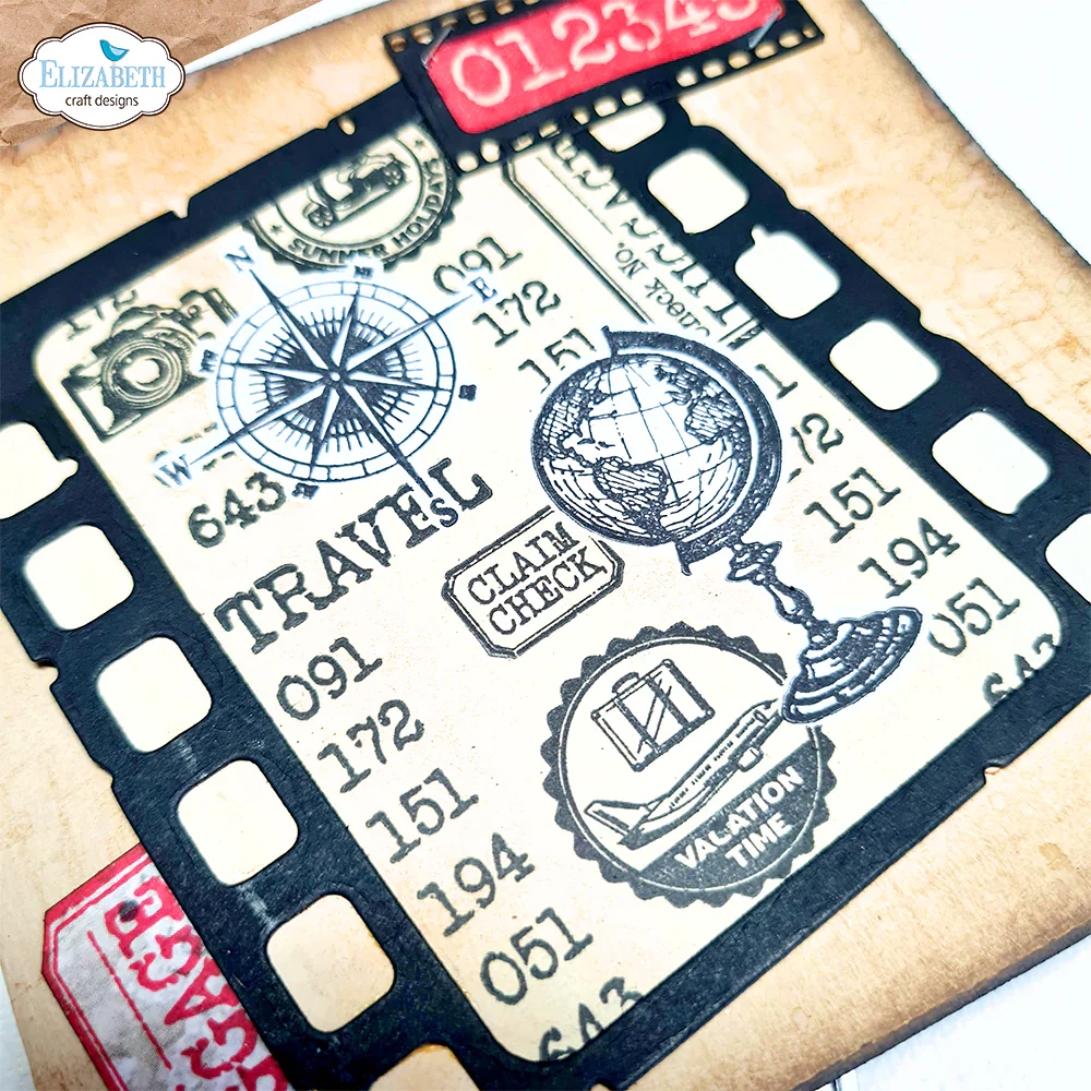 Elizabeth Craft Designs Around The World Die & Stamp Set - Image 12