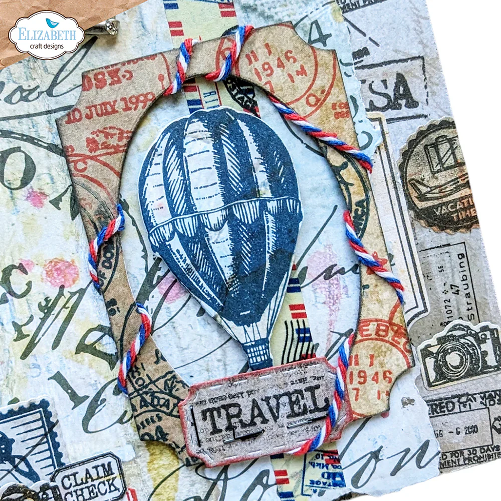 Elizabeth Craft Designs Around The World Die & Stamp Set - Image 17