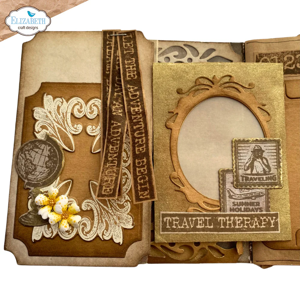 Elizabeth Craft Designs Around The World Die & Stamp Set - Image 2