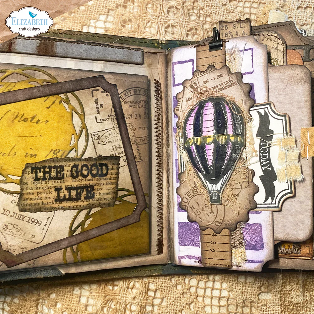 Elizabeth Craft Designs Around The World Die & Stamp Set - Image 4