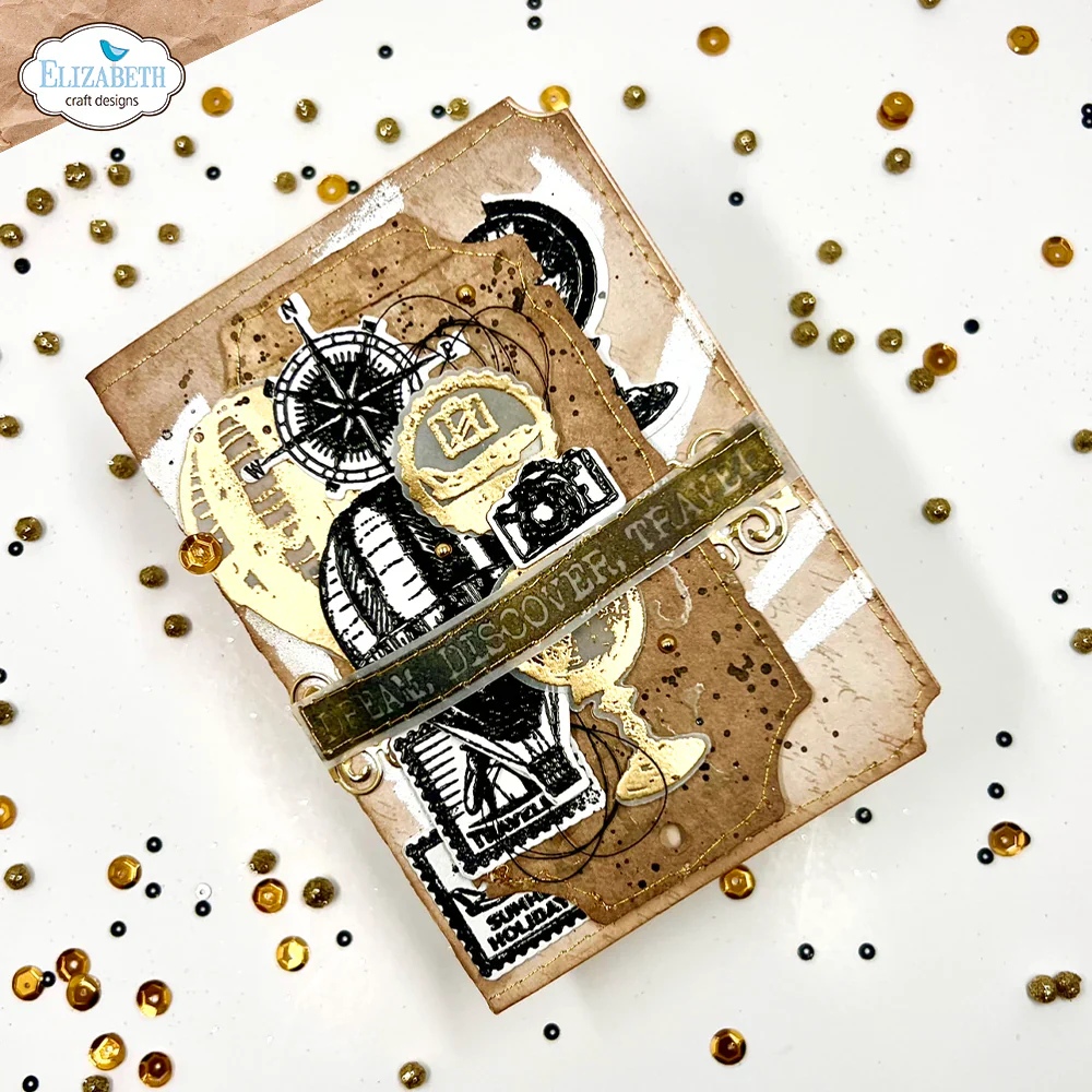 Elizabeth Craft Designs Around The World Die & Stamp Set - Image 8