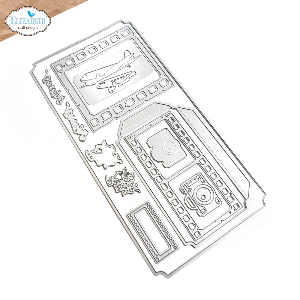Elizabeth Craft Designs Art Journal Remember Die Set