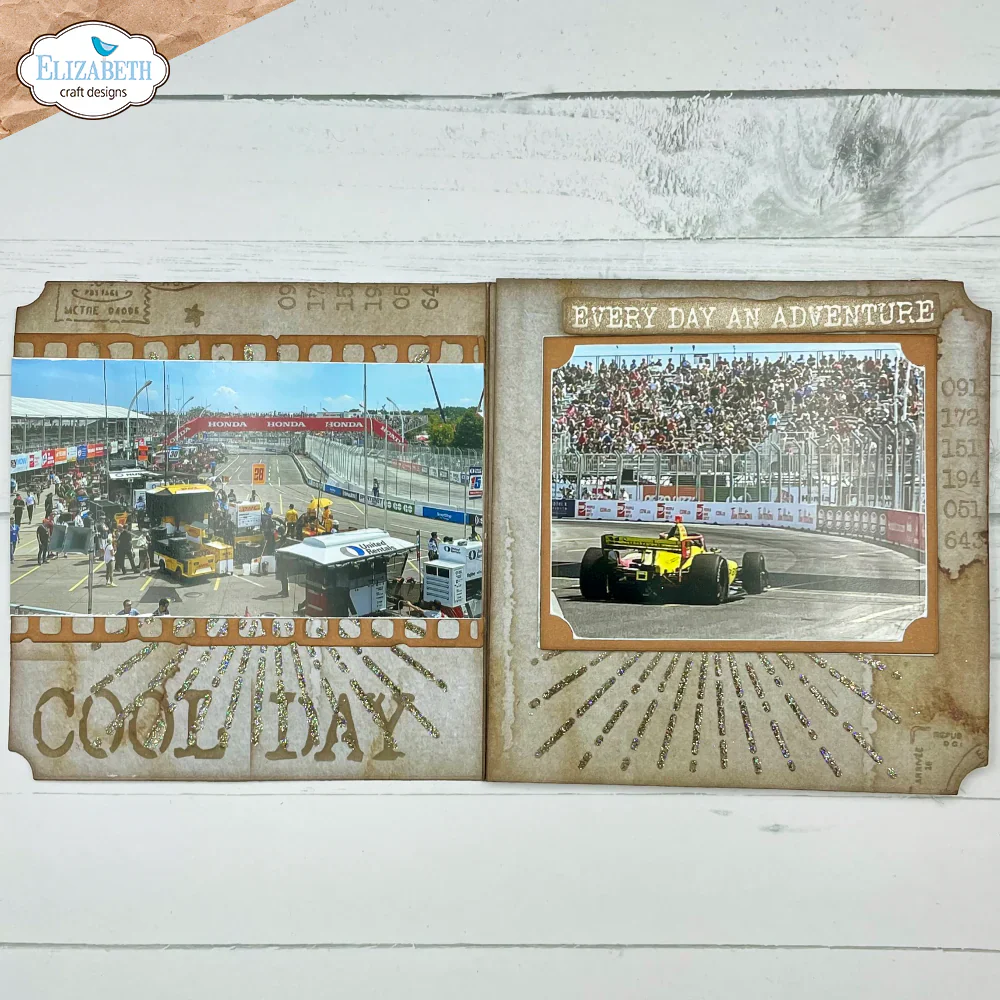 Elizabeth Craft Designs Art Journal Remember Die Set - Image 5