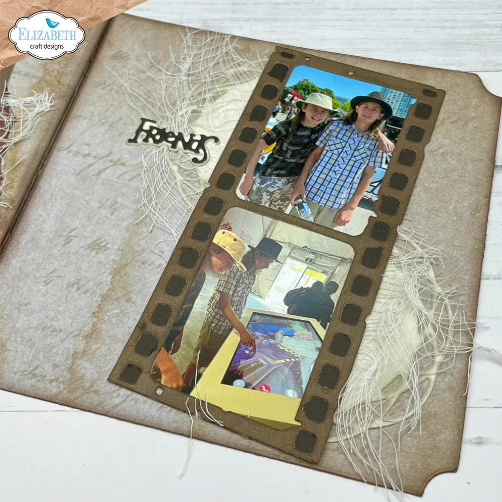 Elizabeth Craft Designs Art Journal Remember Die Set - Image 6