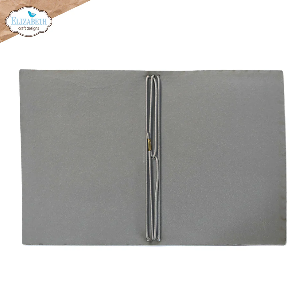 Elizabeth Craft Designs Art Journal - Stonewashed Grey Passport XL - Image 2