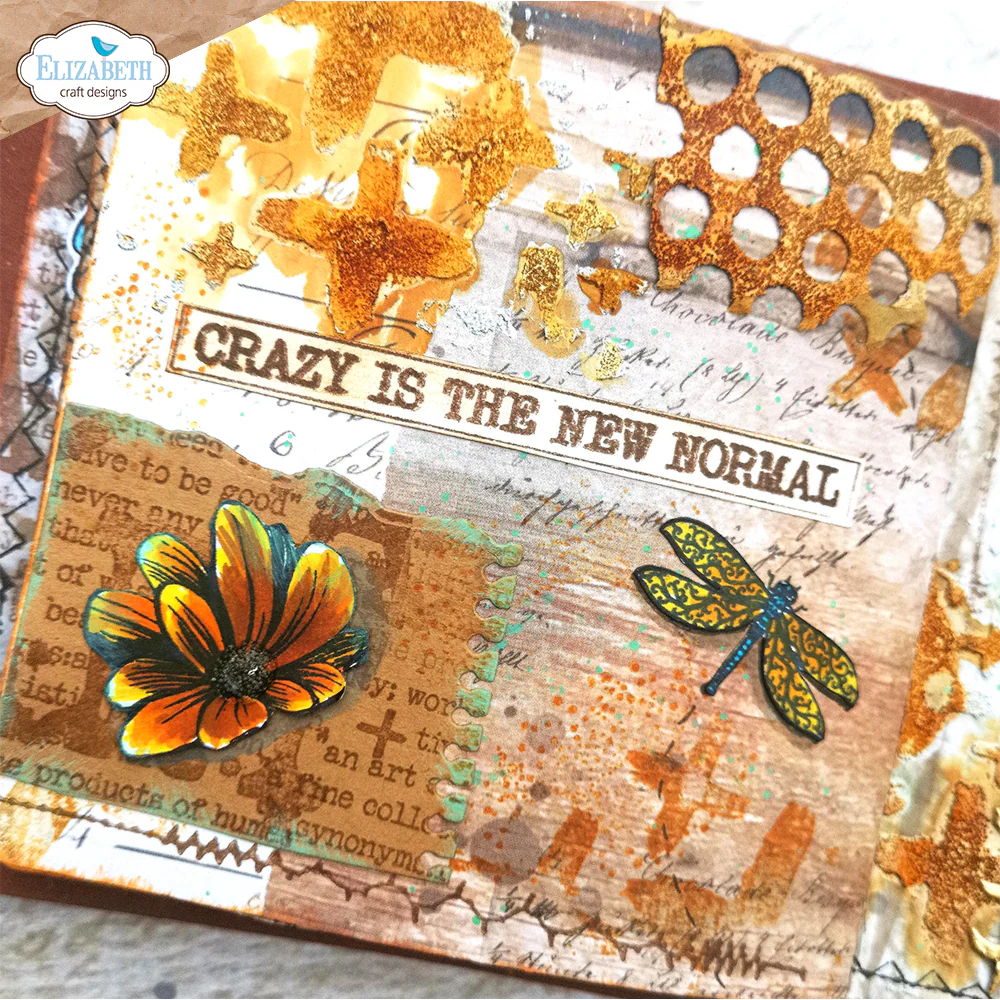 Elizabeth Craft Designs Artist Trading Coin Stamp Set - Image 2