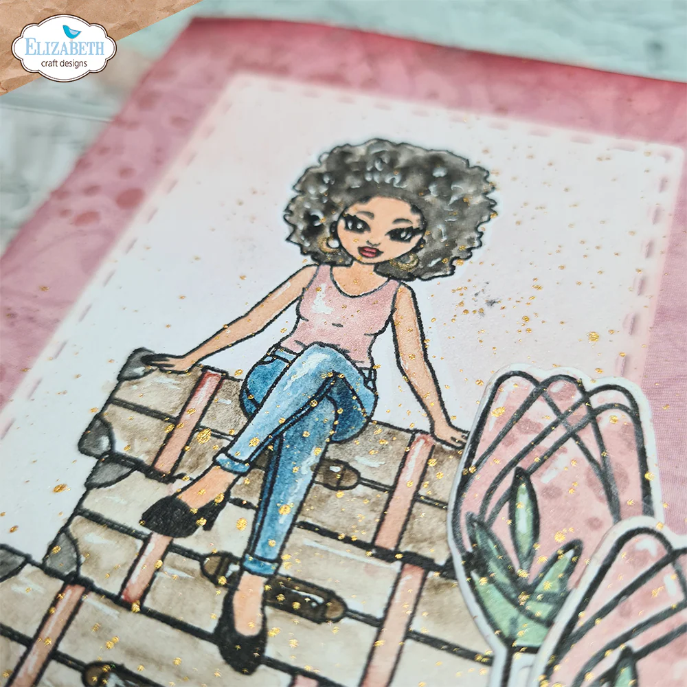 Elizabeth Craft Designs ATC *Special Kit* Die & Stamp ONLY (no planner) - Image 14