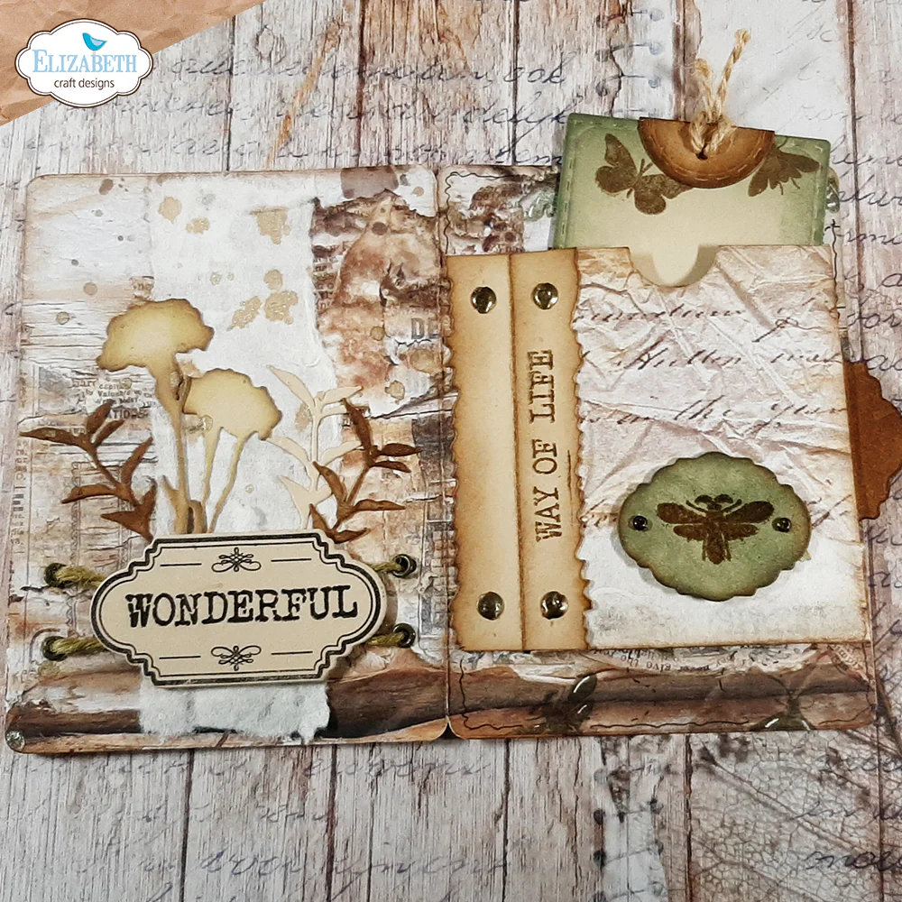 Elizabeth Craft Designs ATC *Special Kit* Die & Stamp ONLY (no planner) - Image 19