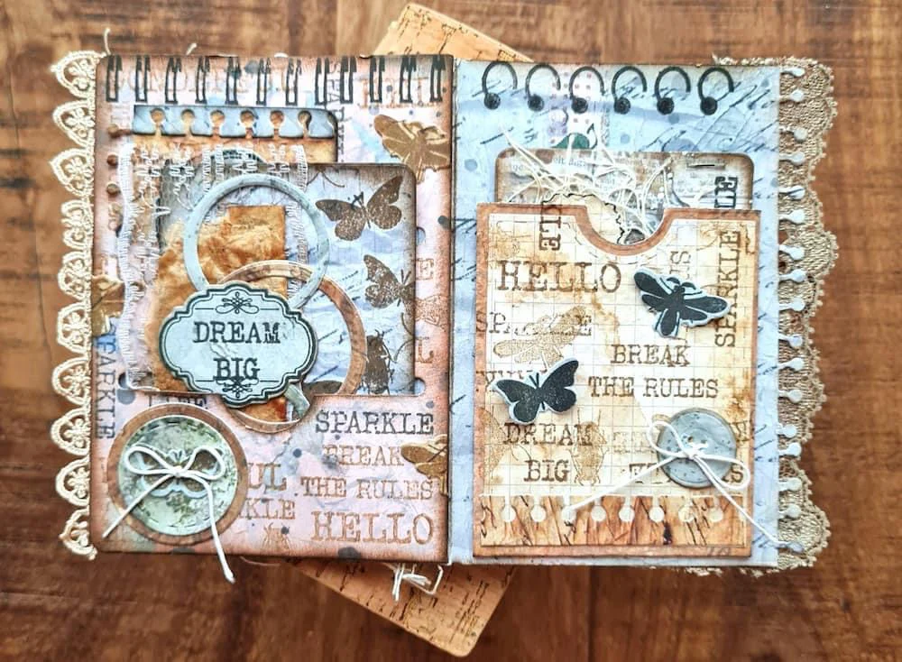 Elizabeth Craft Designs ATC *Special Kit* Die & Stamp ONLY (no planner) - Image 23