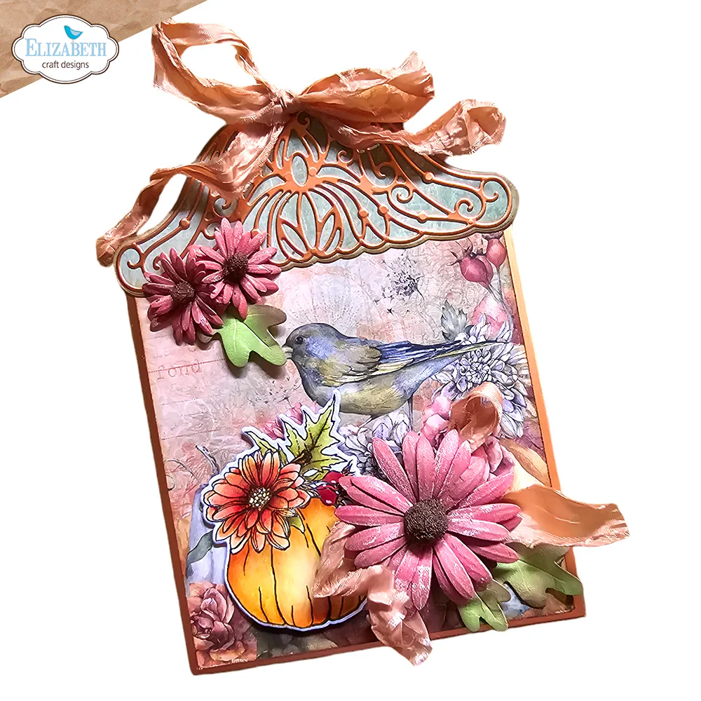 Elizabeth Craft Designs Autumn Fancy Corners Metal Die Set - Image 15