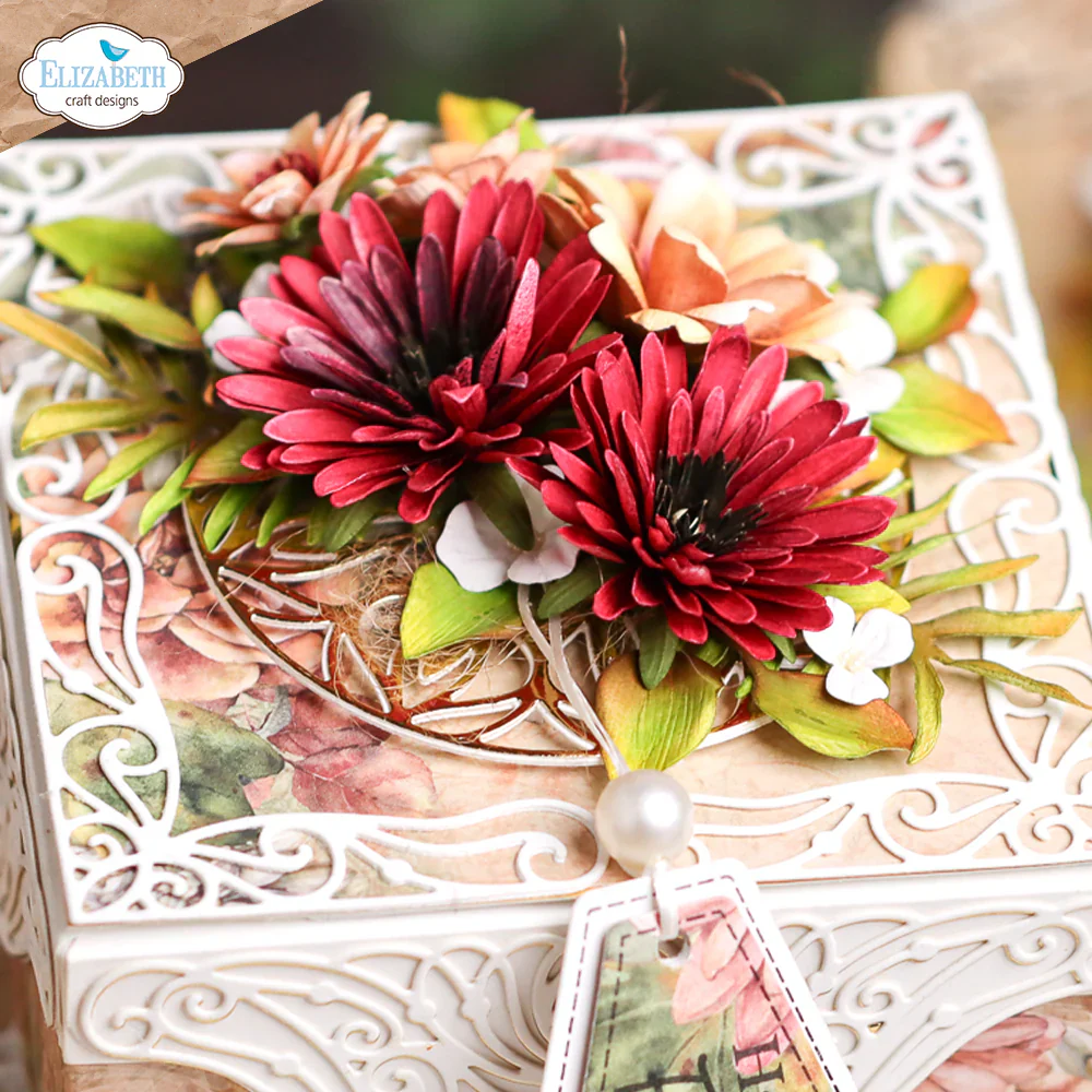 Elizabeth Craft Designs Autumn Fancy Corners Metal Die Set - Image 5