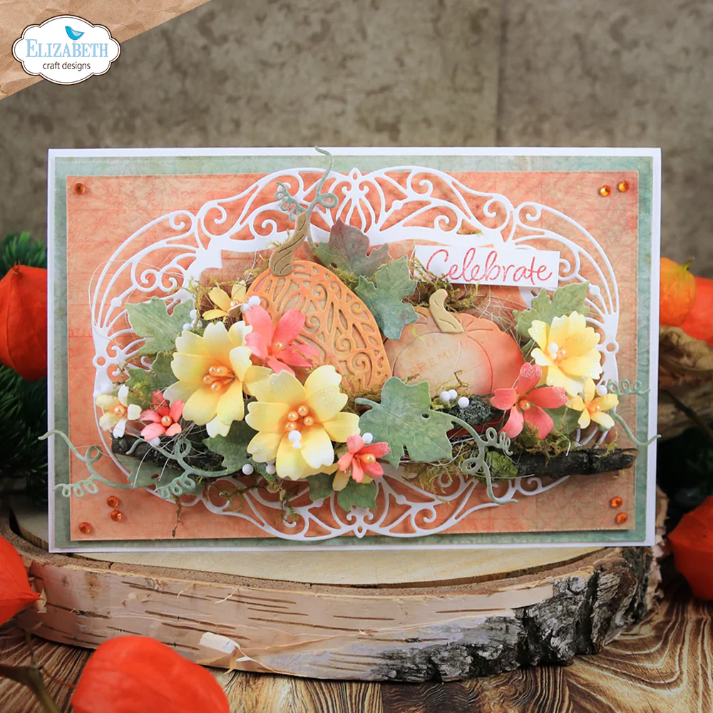 Elizabeth Craft Designs Autumn Fancy Frame Metal Die Set - Image 5