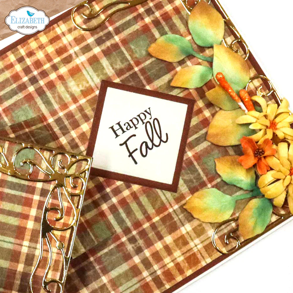 Elizabeth Craft Designs Autumn Greetings Stamp Set - Image 4