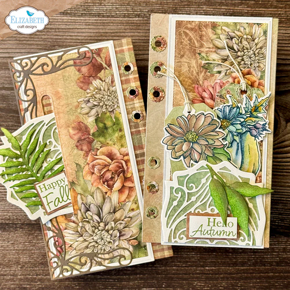 Elizabeth Craft Designs Autumn Greetings Stamp Set - Image 9