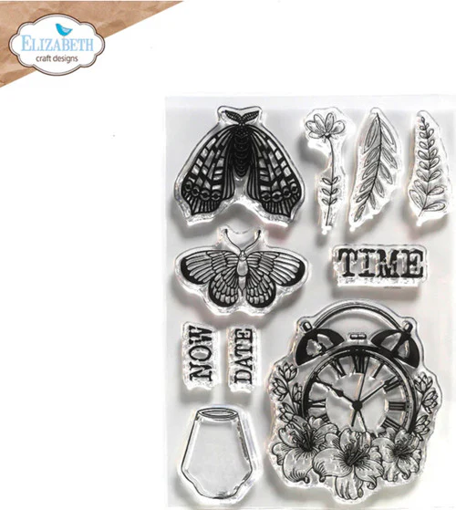Elizabeth Craft Designs Back In Time Stamp Set - Image 4