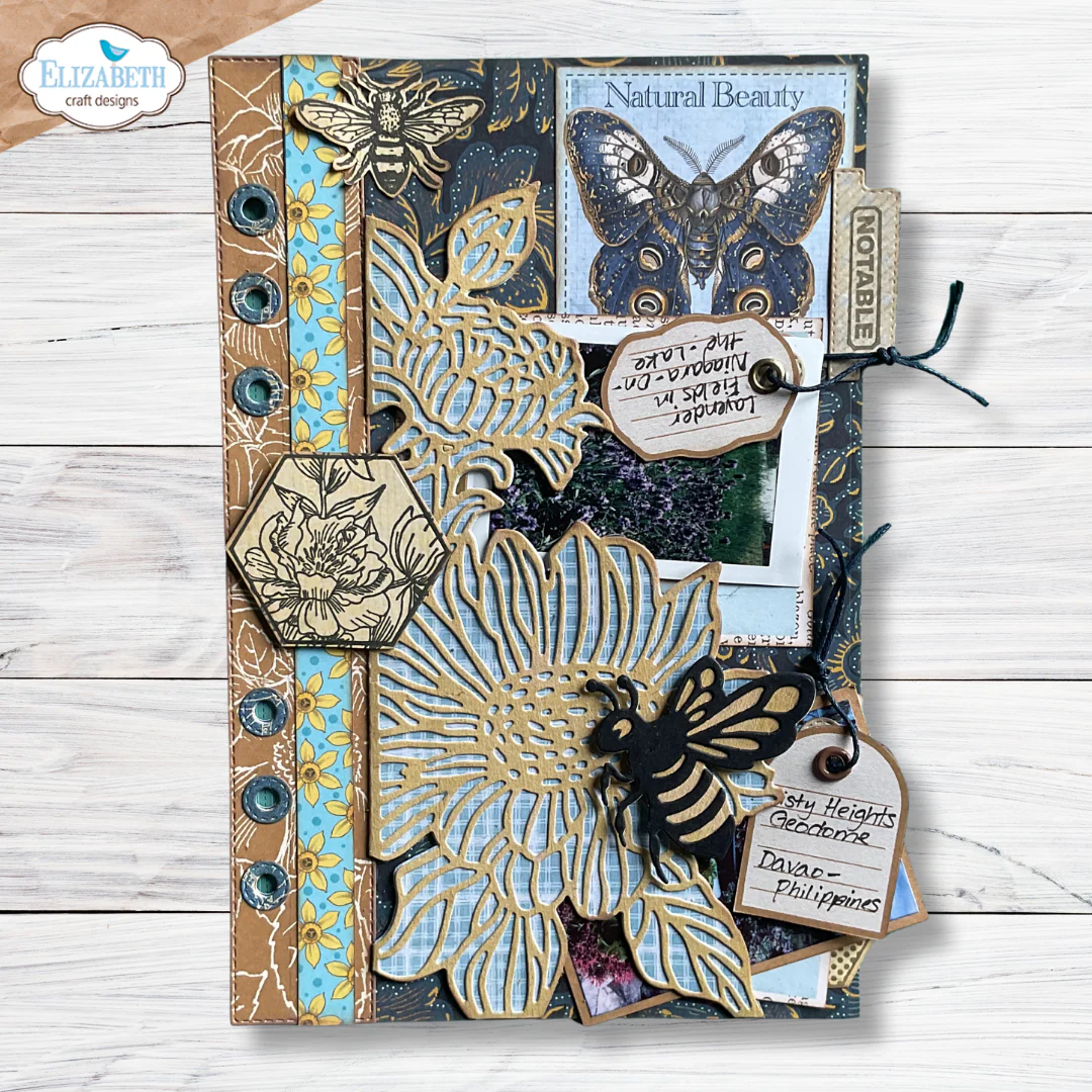 Elizabeth Craft Designs Bee and Flower Accents Metal Die Set - Image 9