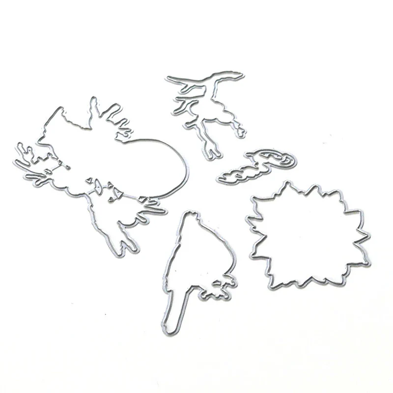 Elizabeth Craft Designs Birds of Peace Metal Die Set - Image 2