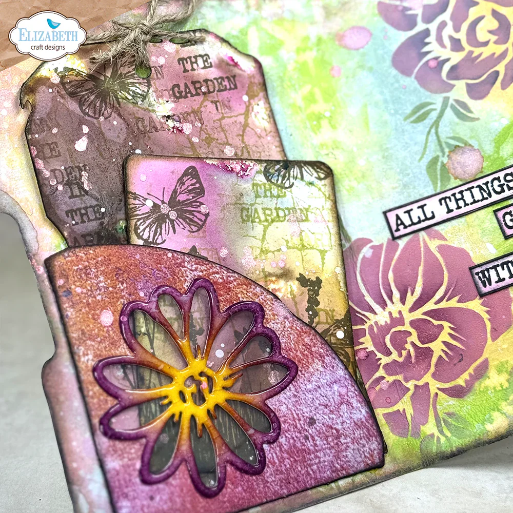 Elizabeth Craft Designs Bloom File Folder Metal Die Set - Image 5