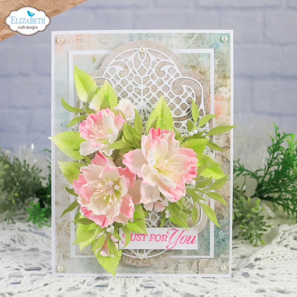 Elizabeth Craft Designs Bohemian Rose Sentiments Stamp Set - Image 3