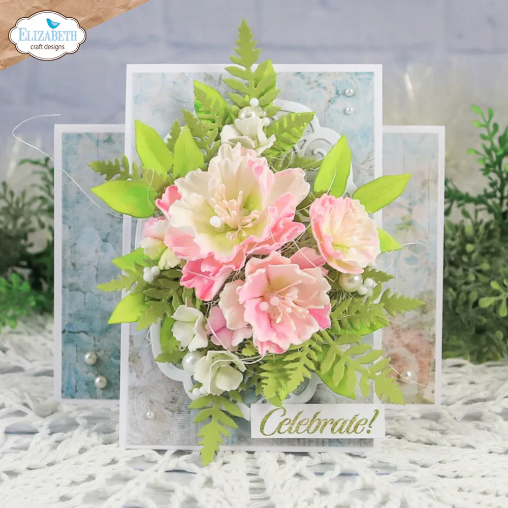 Elizabeth Craft Designs Bohemian Rose Sentiments Stamp Set - Image 4