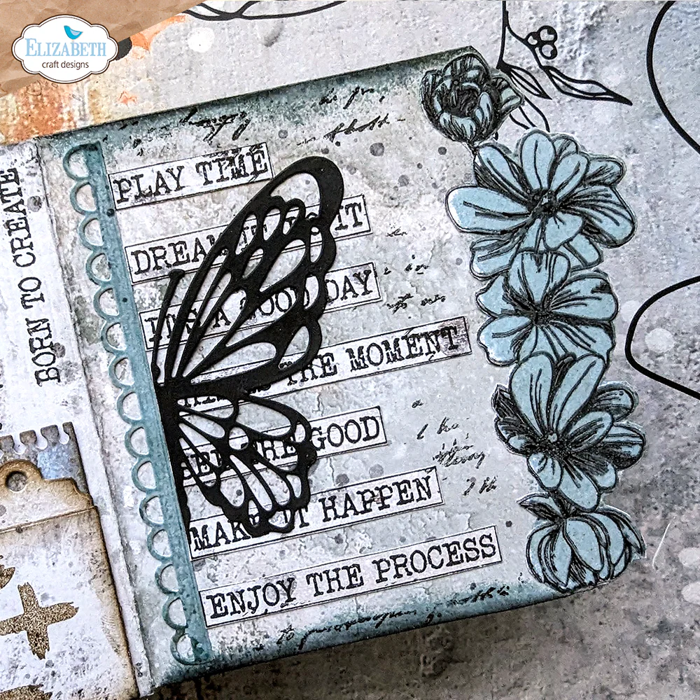 Elizabeth Craft Designs Border Flower Metal Die Set - Image 7