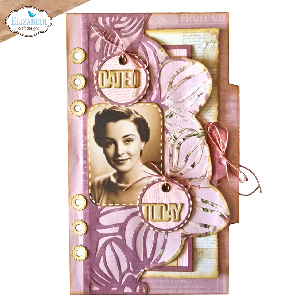 Elizabeth Craft Designs Borderpage with Flowers Metal Die Set - Image 4