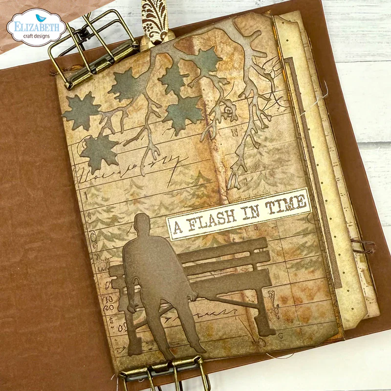 Elizabeth Craft Designs Build a Journal XL Metal Die Set - Image 4