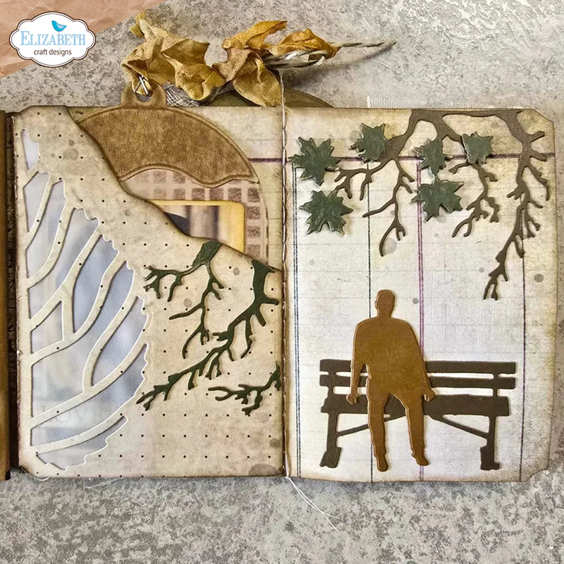 Elizabeth Craft Designs Build a Journal XL Metal Die Set - Image 5