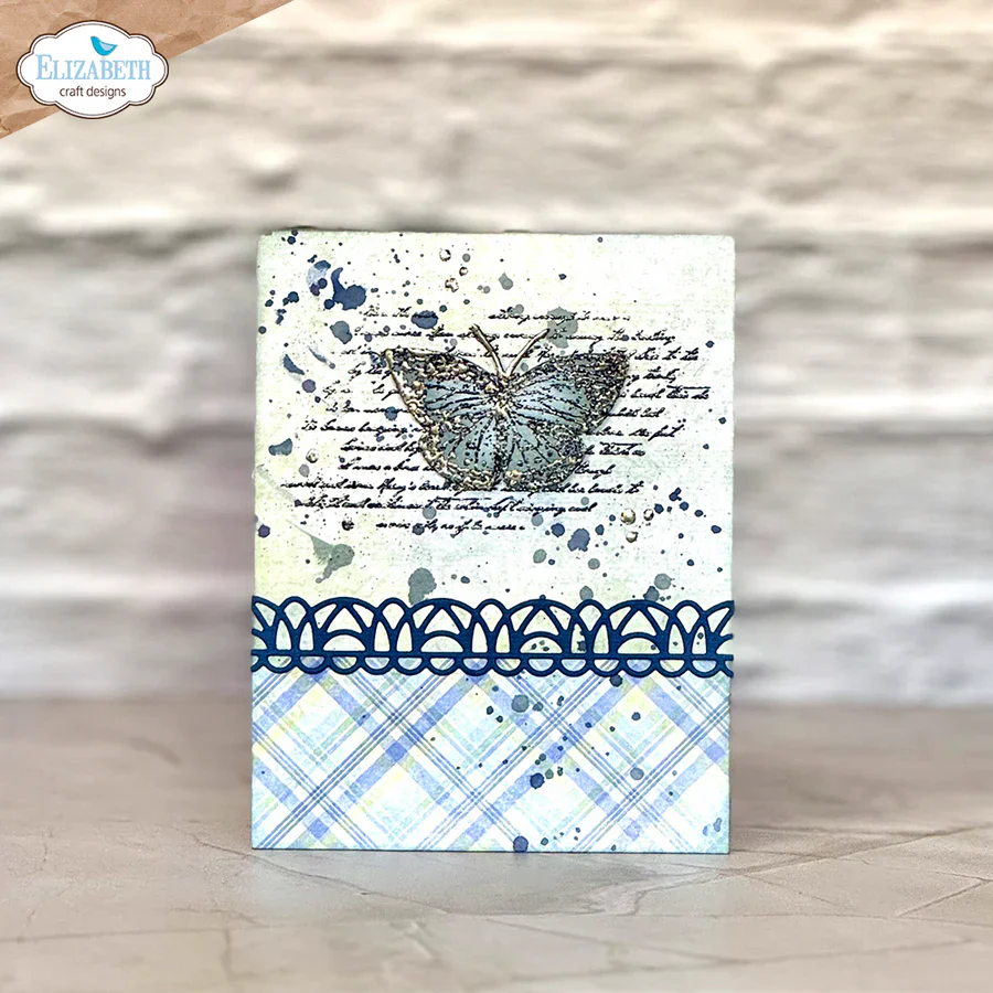 Elizabeth Craft Designs Butterflies and Swirls Stamp Set - Image 2