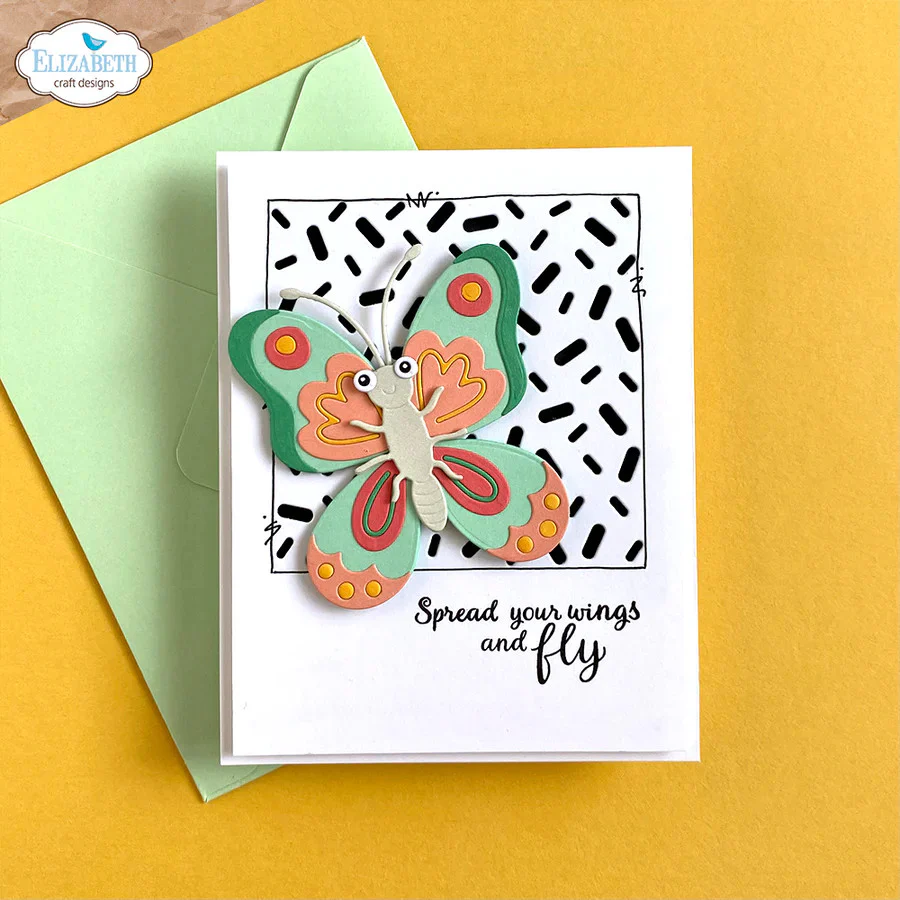 Elizabeth Craft Designs Butterflies Metal Die Set - Image 5