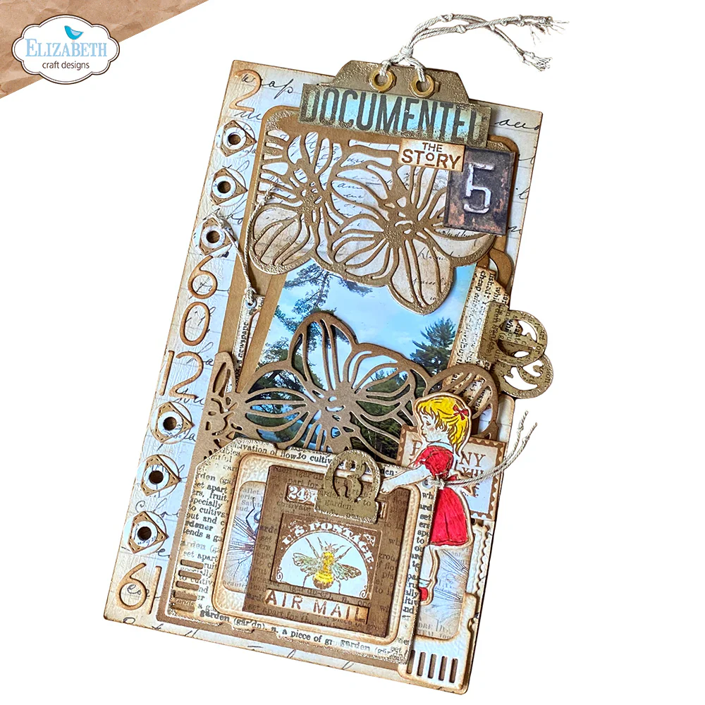 Elizabeth Craft Designs Celebrations 2 Die & Stamp Set - Image 2
