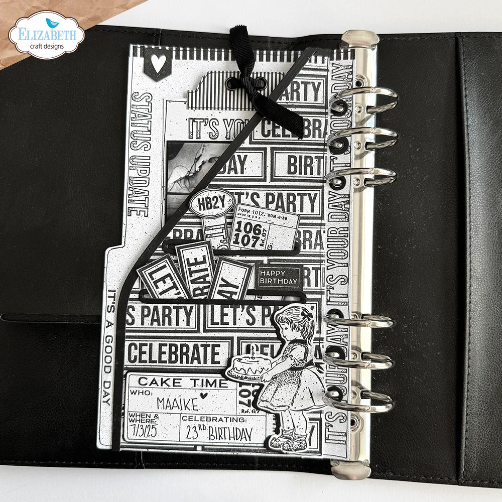 Elizabeth Craft Designs Celebrations 2 Die & Stamp Set - Image 4