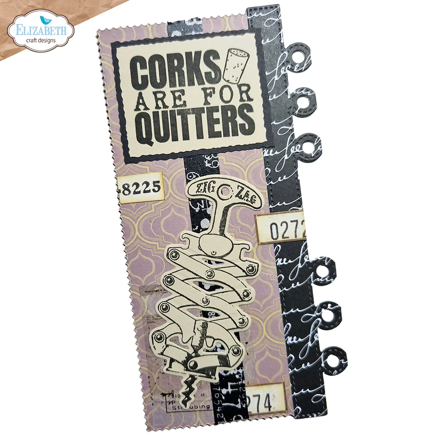 Elizabeth Craft Designs Celebrations Die & Stamp Set - Image 2