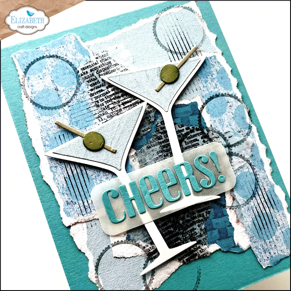 Elizabeth Craft Designs Cheers to You Metal Die Set - Image 8