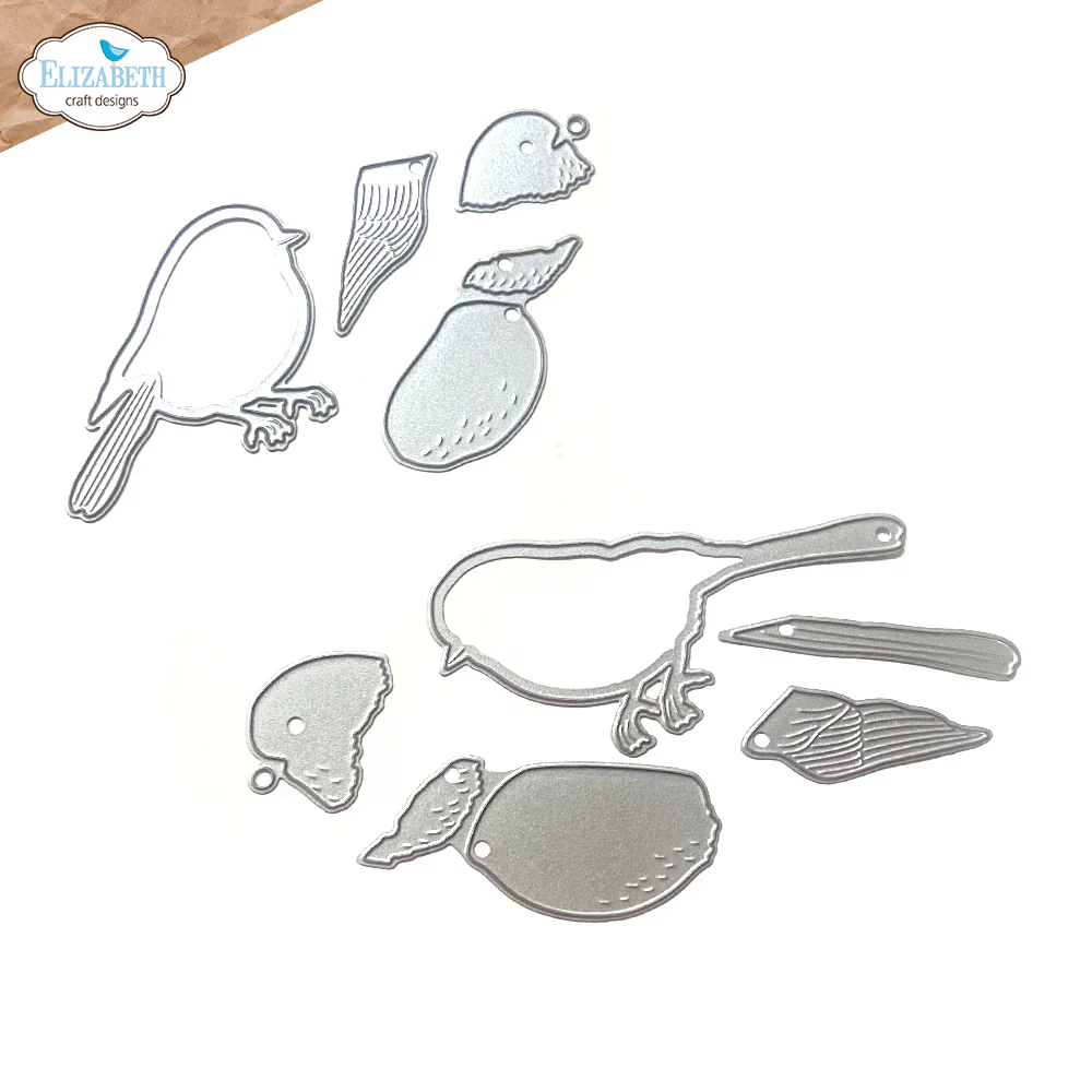 Elizabeth Craft Designs Chickadee Metal Die Set - Image 2
