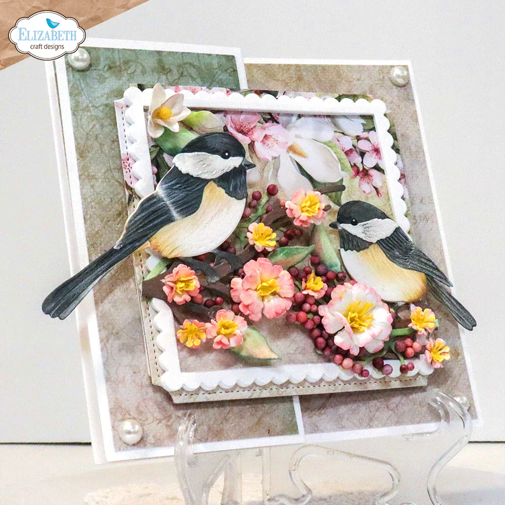 Elizabeth Craft Designs Chickadee Metal Die Set - Image 4