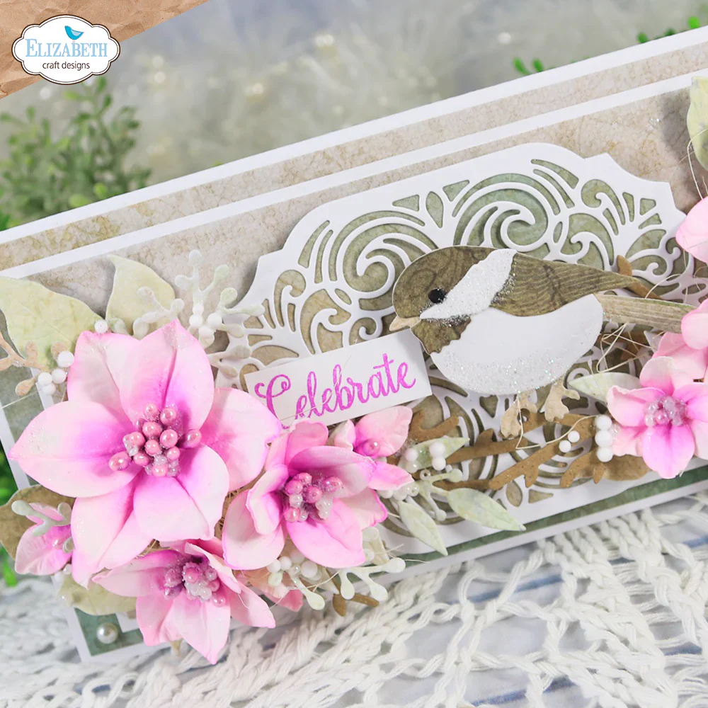 Elizabeth Craft Designs Chickadee Metal Die Set - Image 7