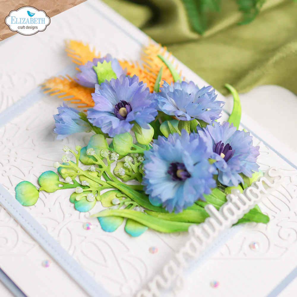 Elizabeth Craft Designs Cornflower Metal Die Set - Image 5