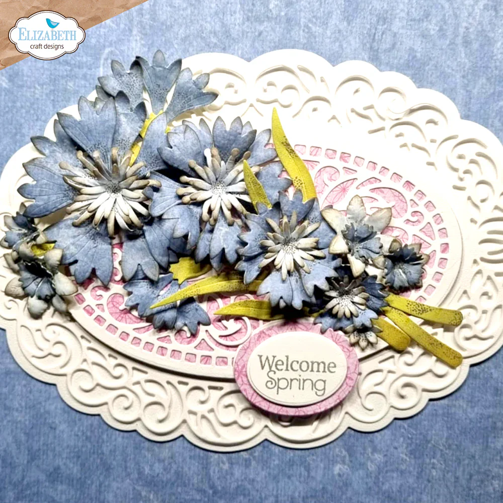 Elizabeth Craft Designs Cornflower Metal Die Set - Image 6