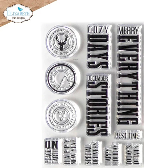 Elizabeth Craft Designs Cozy Days Stamp Set - Image 6