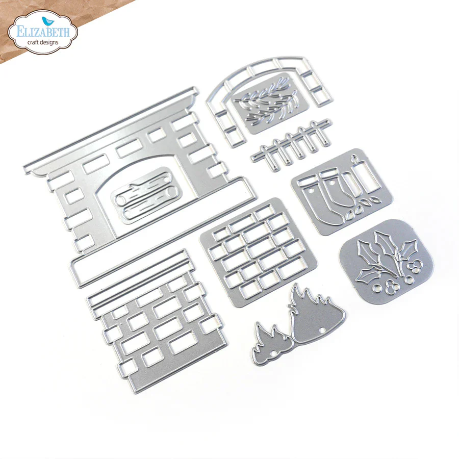 Elizabeth Craft Designs Cozy Fireplace Die Set - Image 2