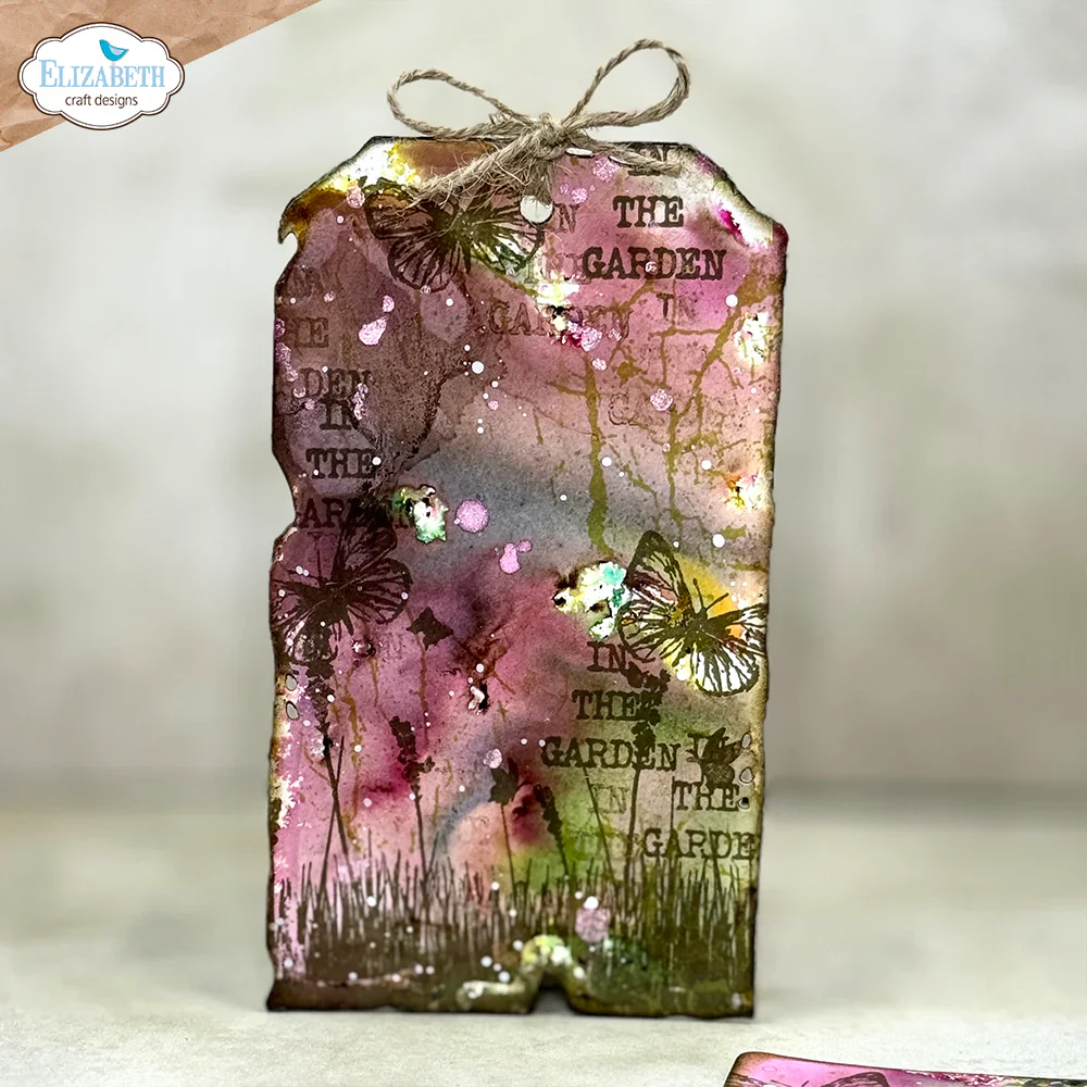 Elizabeth Craft Designs Cracked Fields Stamp Set - Image 2