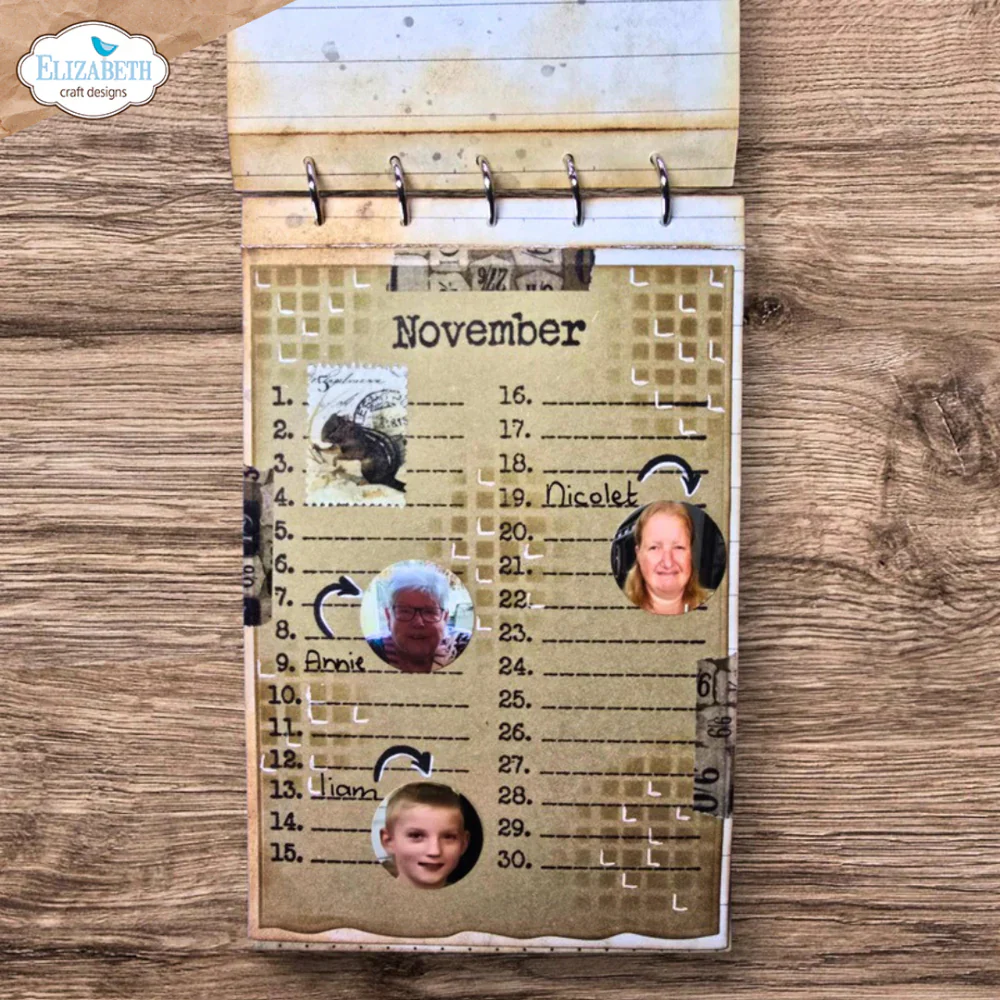 Elizabeth Craft Designs Dates to Remember Stamp Set (Limited Edition) - Image 11