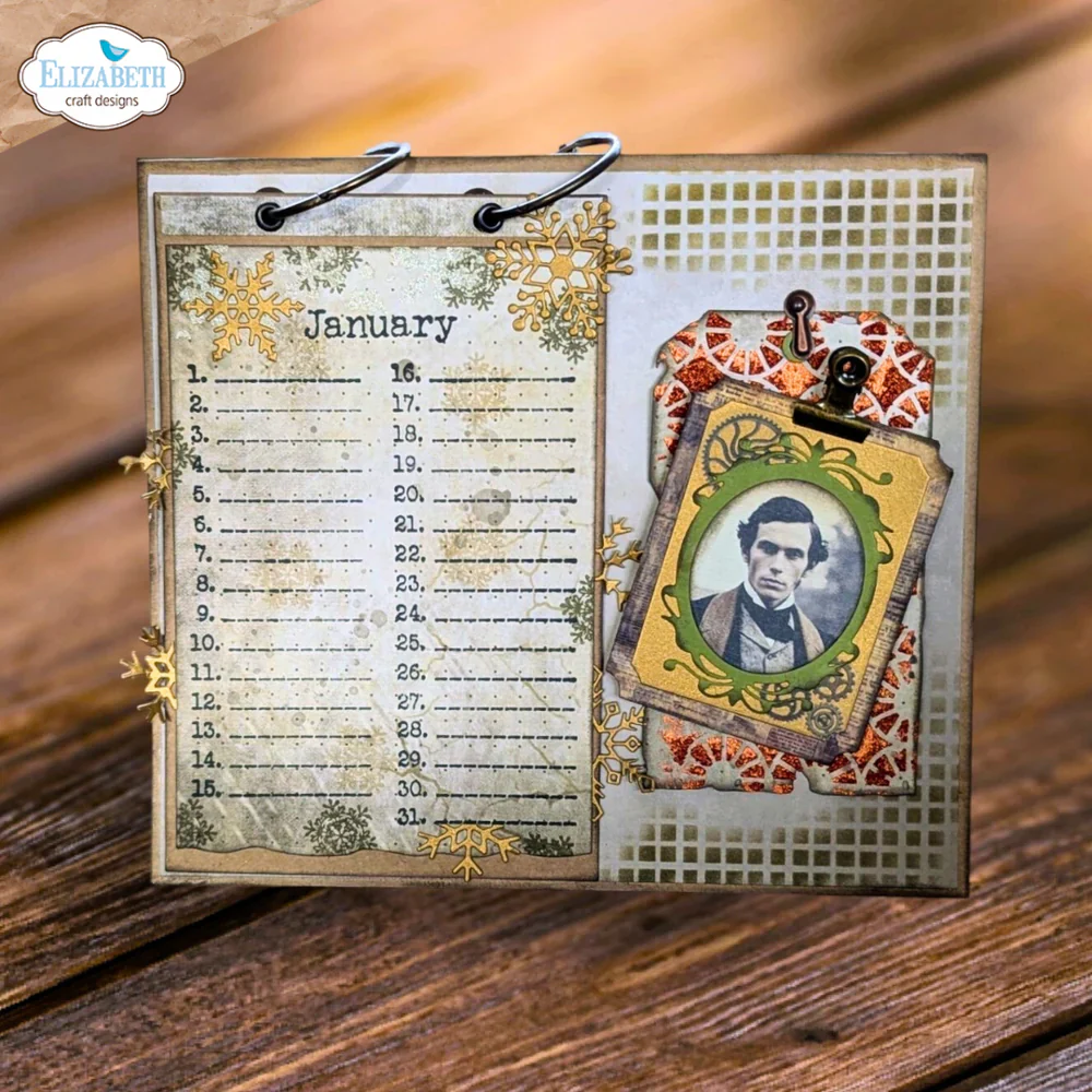 Elizabeth Craft Designs Dates to Remember Stamp Set (Limited Edition) - Image 3