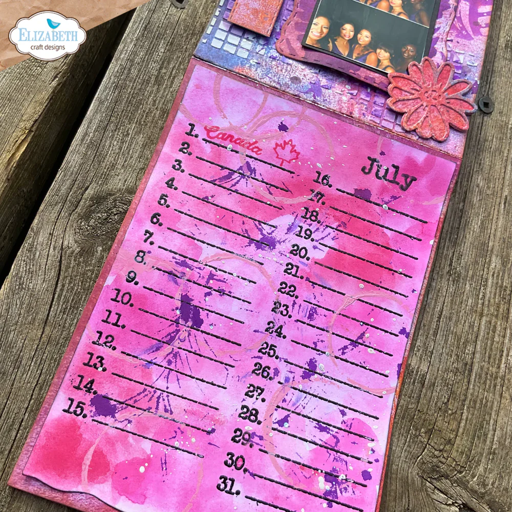 Elizabeth Craft Designs Dates to Remember Stamp Set (Limited Edition) - Image 6