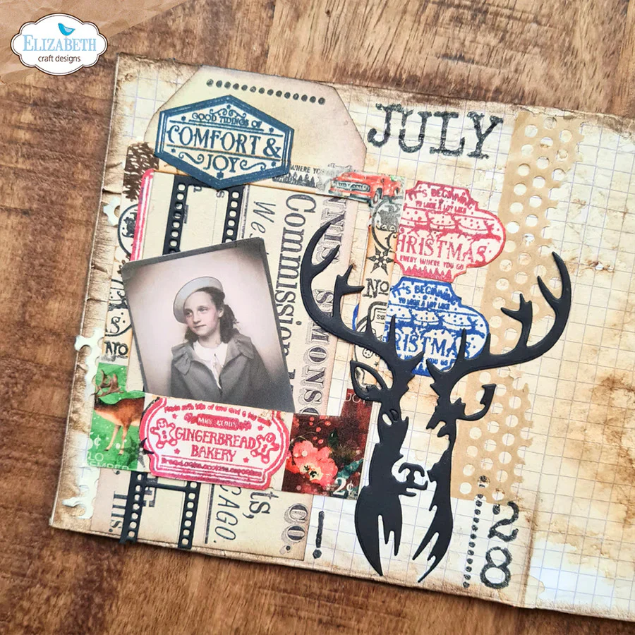 Elizabeth Craft Designs December to Remember Alphabet Stamp Set - Image 2