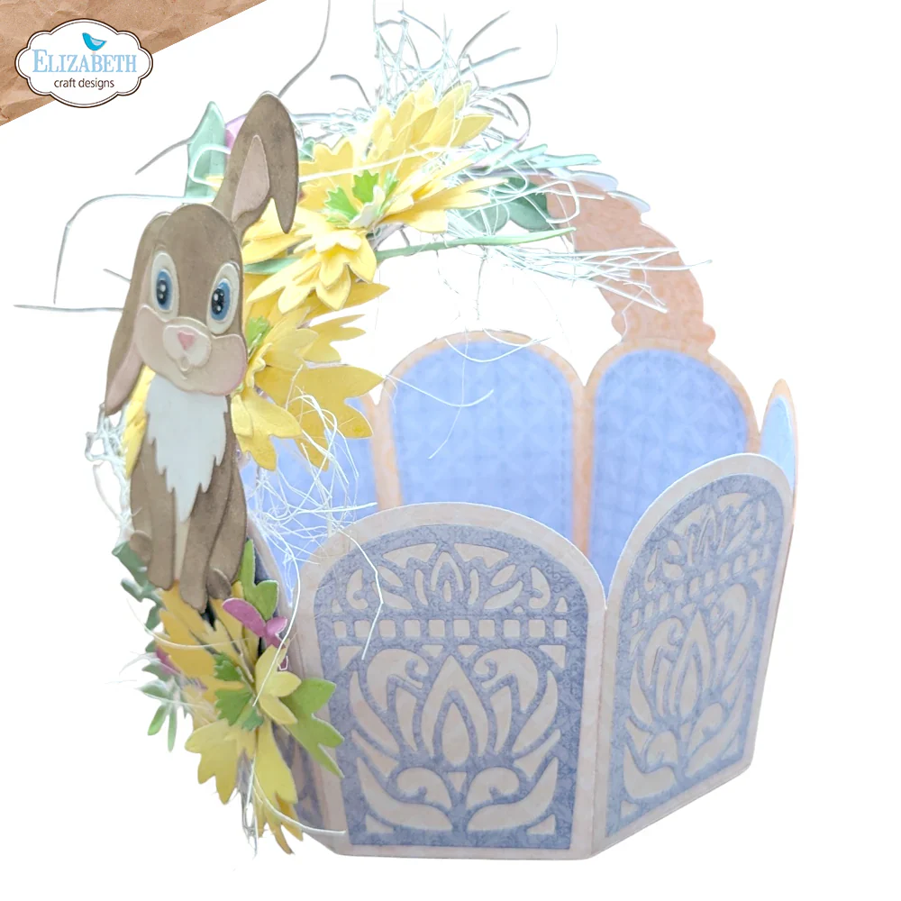 Elizabeth Craft Designs Decorative Dimensional Basket Metal Die Set - Image 4