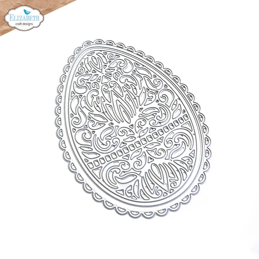 Elizabeth Craft Designs Decorative Egg Metal Die Set - Image 2