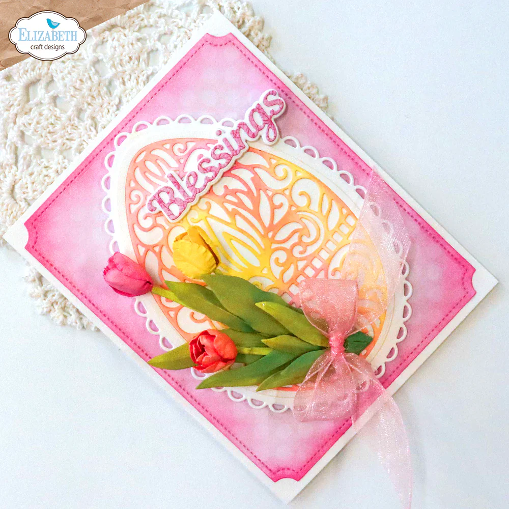 Elizabeth Craft Designs Decorative Egg Metal Die Set - Image 4