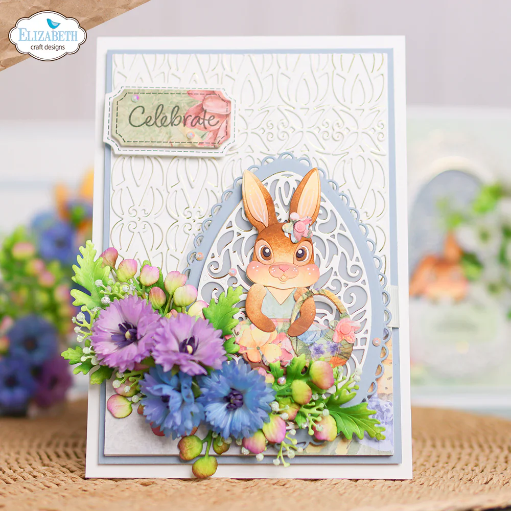 Elizabeth Craft Designs Decorative Egg Metal Die Set - Image 6